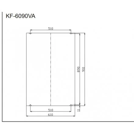 Gương Lavabo Inax KF-6090VA