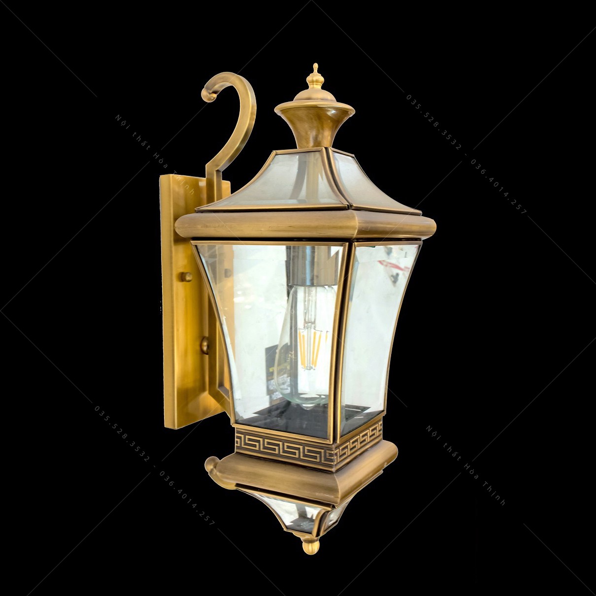 Đèn tường đồng ngoại thất HTML-B6022-1