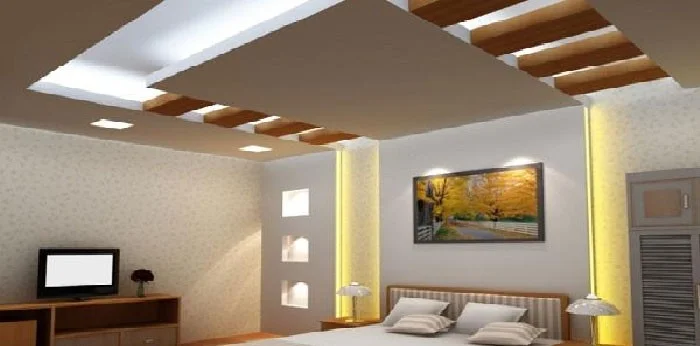 Đèn LED âm trần thạch cao phòng ngủ - Đèn trần thạch cao phòng ngủ