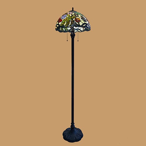Hình ảnh Chao đèn Tiffany hình cây - Chóa đèn Tiffany đẹp