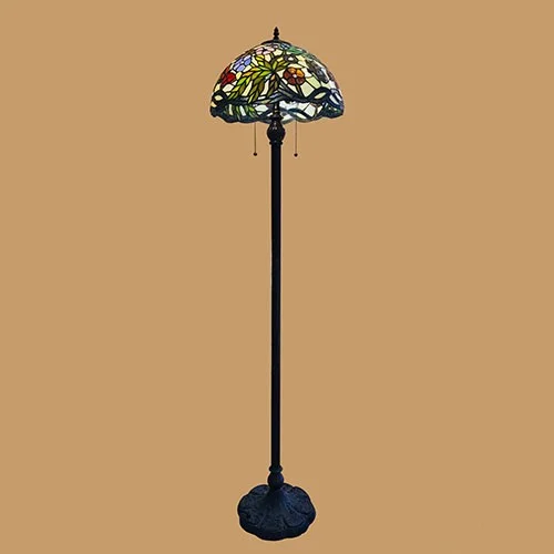 Hình ảnh Chao đèn Tiffany hình cây - Chóa đèn Tiffany đẹp