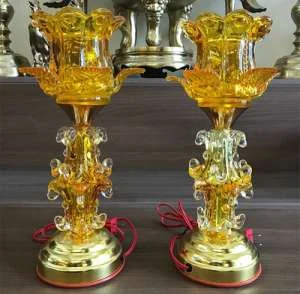 10 mẫu đèn bàn thờ đẹp - đèn thờ cúng gia tiên giá rẻ [2020]