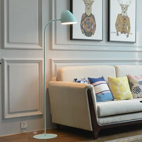 Đèn cây trang trí góc sofa phong cách châu Âu - Đèn cây đứng góc sofa phong cách châu Âu