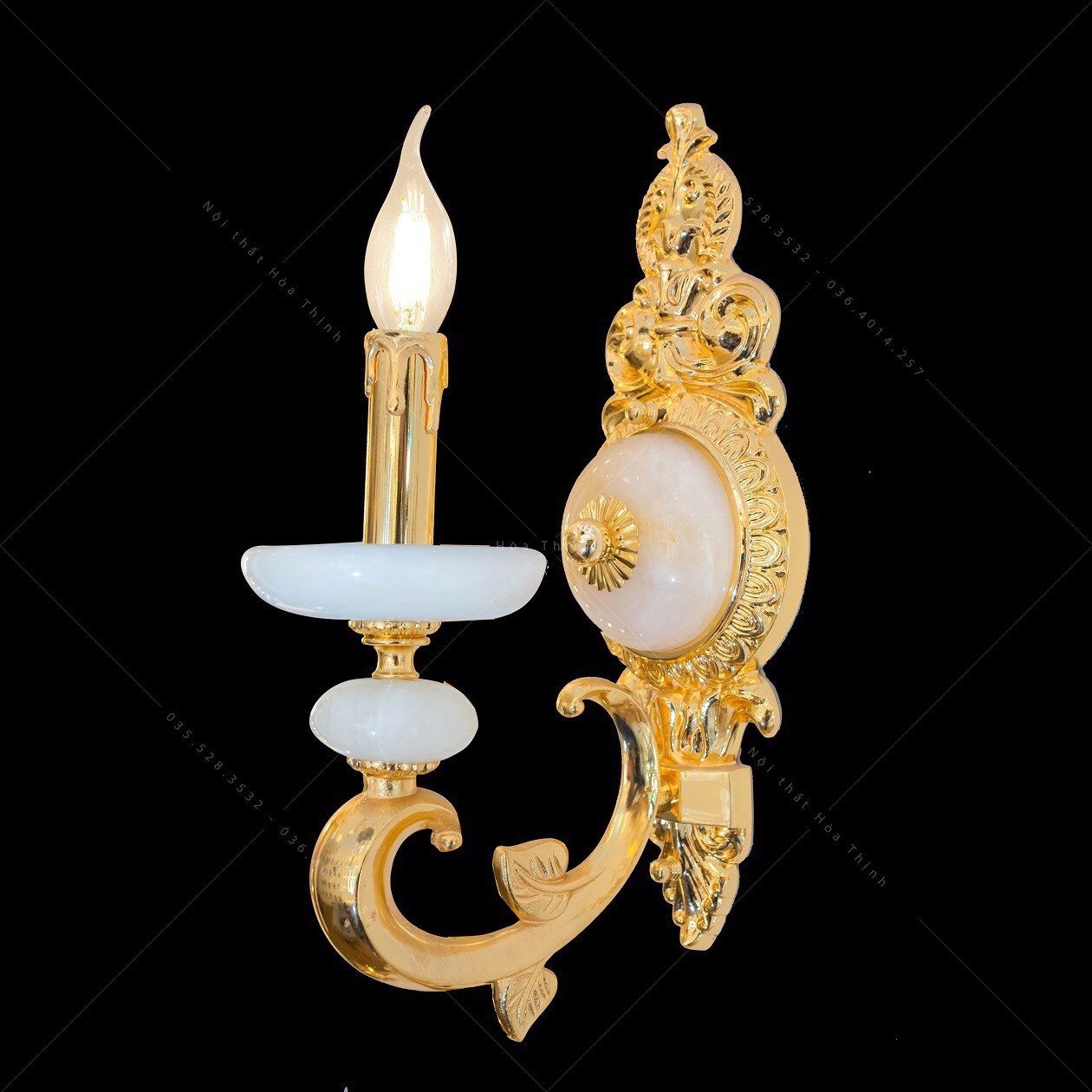 Đèn tường đồng ML-9290-1 24K