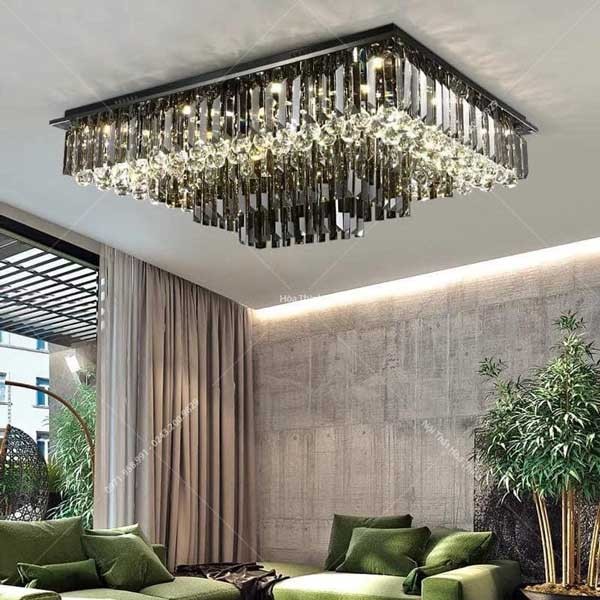 Đèn mâm trang trí pha lê HTM-11