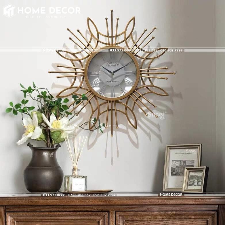 Đồng hồ decor HTSDC-12