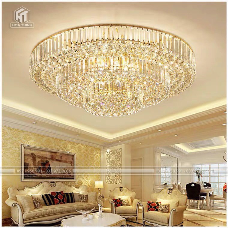 Đèn mâm pha lê HTM-30 D60