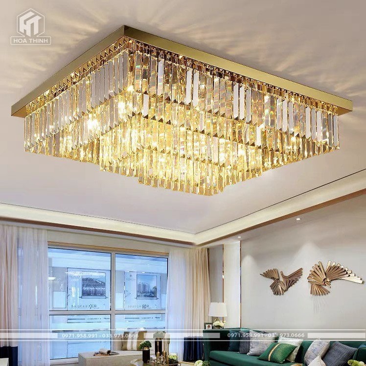 Đèn mâm pha lê HTM-35/2